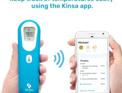 Kinsa QuickCare – Smart Digital Thermometer – Kinsa