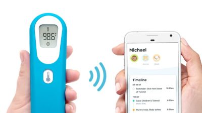 Kinsa QuickCare – Smart Digital Thermometer – Kinsa