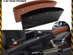 Side Pocket Organizer – Seat Slit Storage – Lusso Gear