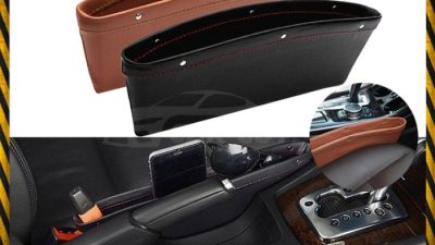 Side Pocket Organizer – Seat Slit Storage – Lusso Gear