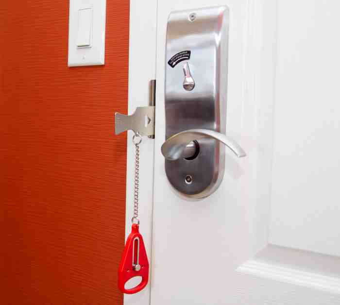 Portable Door Lock – Travel Security Device – Addalock