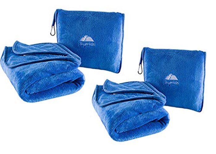 Travel Blanket – Lightweight Fleece Blanket – BlueHills