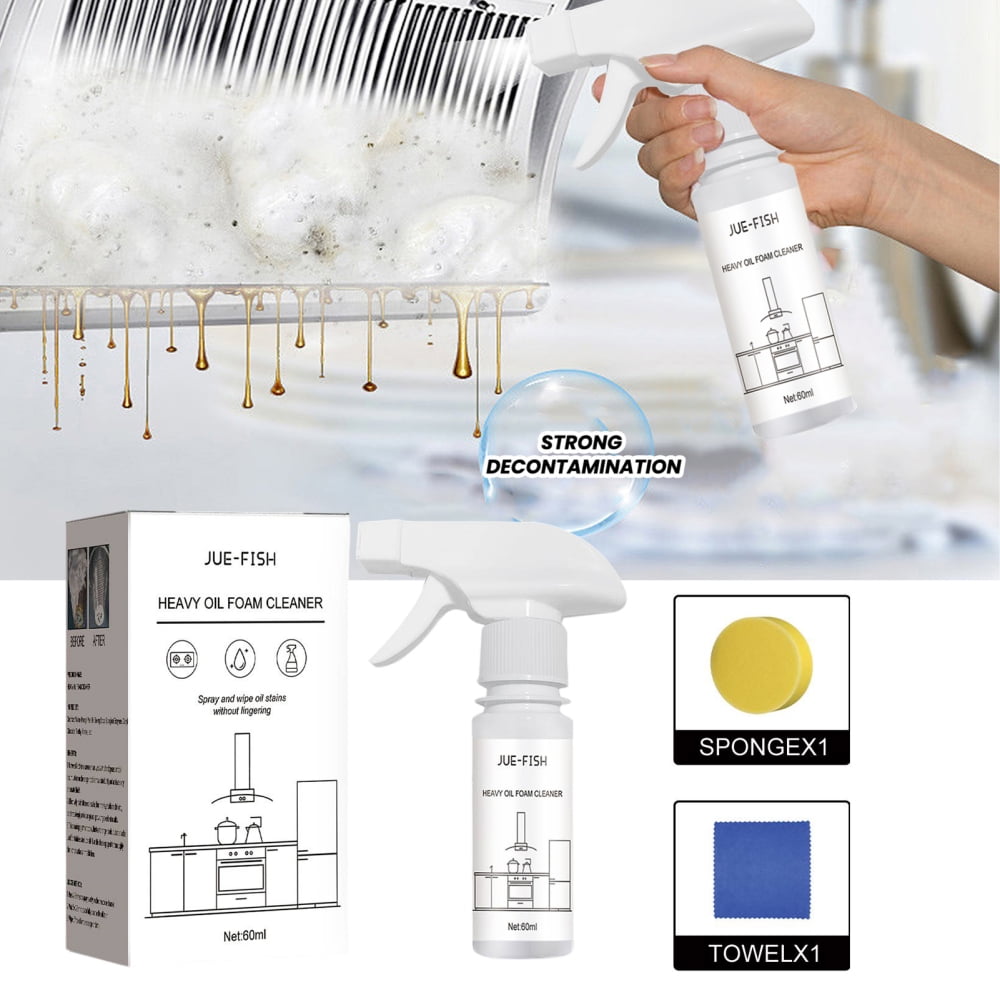 1PC Kitchen Cleaning Foam Cleaner Kitchen Foam Cleaner Range Hood ... Foam kitchen cleaner