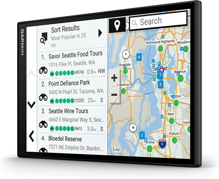 Garmin DriveSmart 86 Testing the Large Display GPS Navigation Efficiency