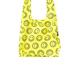 Baggu Standard Reusable Bag Testing the Strength of the Ripstop Nylon Carrier