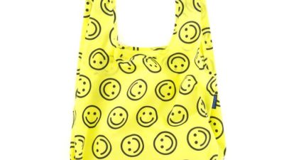 Baggu Standard Reusable Bag Testing the Strength of the Ripstop Nylon Carrier