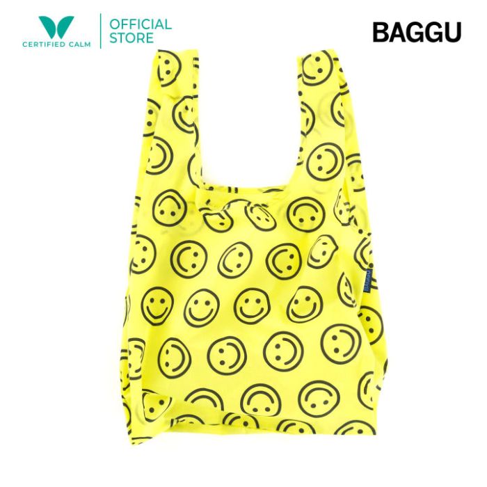 Baggu Standard Reusable Bag Testing the Strength of the Ripstop Nylon Carrier