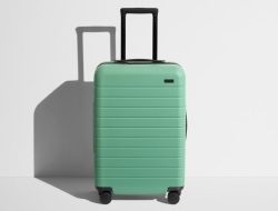 Away The Bigger Carry-On Testing the Polycarbonate Durable Travel Suitcase