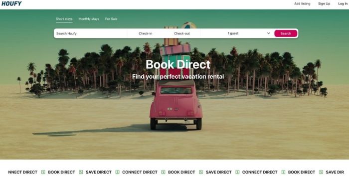 Houfy Review Testing the Best Direct-Booking Platform for Vacation Rentals