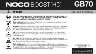 NOCO Boost HD GB70 Testing the Ultra-Safe Lithium Jump Starter Performance