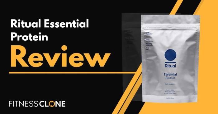 Ritual Essential Protein Reviewing the Best Clean-Label Plant-Based Supplement